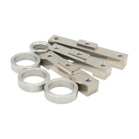 Pièces de robot personnalisées par usinage CNC, tolérance de 0,01 mm, certifiées ISO9001, brochage, électroérosion à fil, perçage - Matériaux Bronze/Acier inoxydable