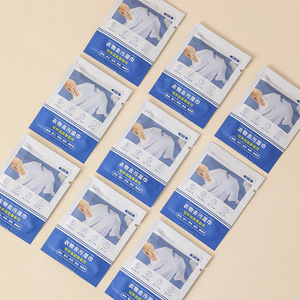 Portable Laundry Cleaning Wipes Disposable Stain Remover For Clothes Fruit Single Pack 20 Tablets Individually Wrapped - Product Image 1
