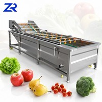 Hoge-efficiëntie belletjeswasmachine voor fruit en groenten |   Milieuvriendelijk & aanpasbaar