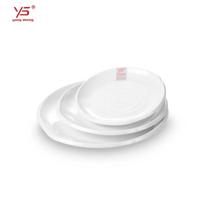 Top-level Latest Design Tableware Plate Product for Restaurant Korean Melamine Plates Fine Quality
