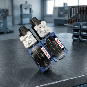 Vanne solénoïde hydraulique Rexroth 4WE6D70HG24N9K4 315 bars 60 L/min quatre voies raccordement pression 1/2 pouce - Product Image 3