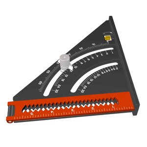 Chế biến gỗ nhôm hợp kim tam giác Cai Trị đa góc vuông quy mô vị trí thước đo góc thước đo Hợp kim nhôm - Product Image 1