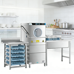 <span class=keywords><strong>Lave</strong></span>-<span class=keywords><strong>vaisselle</strong></span> <span class=keywords><strong>professionnel</strong></span> en acier inoxydable de type <span class=keywords><strong>capot</strong></span>, <span class=keywords><strong>lave</strong></span>-<span class=keywords><strong>vaisselle</strong></span> industriel robuste et durable pour hôtels et restaurants - Product Image 1