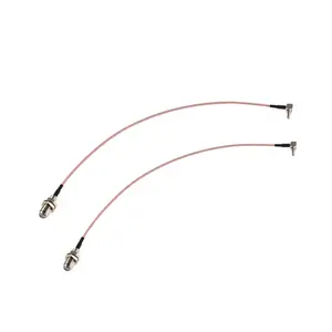 CRC9 Stecker rechtwinklig zu F Buchse RG316 Koaxial antenne Pigtail Kabel