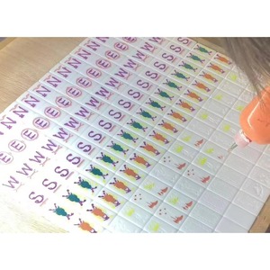 Tuiles <span class=keywords><strong>de</strong></span> Mahjong Tablevibe bicolores pastel avec illustrations <span class=keywords><strong>de</strong></span> contes <span class=keywords><strong>de</strong></span> fées pour les fêtes - Product Image 6