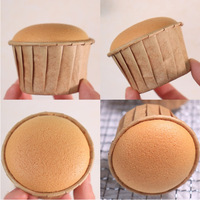 Gobelet à gâteau avec bord ondulé, gobelet à muffins jetable, gobelet enduit, gobelet en papier résistant aux hautes températures, gobelet anti-graisse