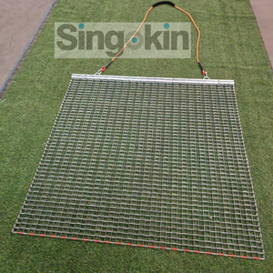 3x4 '4x4' 4x5 '5x6' Herse à chaîne flexible en acier pour tapis de tennis en <span class=keywords><strong>terre</strong></span> battue Filet de nivellement - Product Image 4