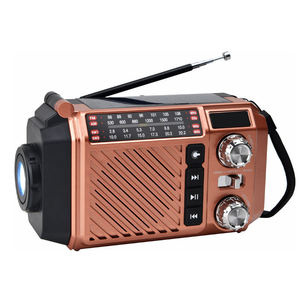 Radio Portátil Multibanda AM FM SW con Manivela Solar, Linterna LED y Función de Reproducción MP3 para Exteriores - Product Image 5