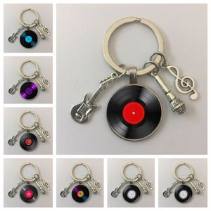 Custom Promotional DJ LP Vinyl Music Metal <b>Key</b> <b>Chains</b> Wholesale Record Music Festival Souvenir Gifts Microphone Violin <b>Key</b> <b>Chain</b> - Product Image 2