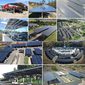Structure de <span class=keywords><strong>carport</strong></span> <span class=keywords><strong>solaire</strong></span> en <span class=keywords><strong>aluminium</strong></span> avec système de montage au sol pour <span class=keywords><strong>carport</strong></span> - Product Image 6