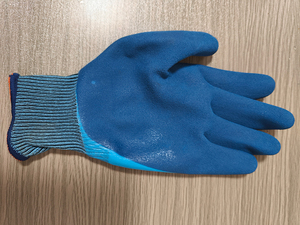 قفازات عمل مطلية باللاتكس عالية الجودة مع شهادة CE EN388، متوفرة عينات مجانية مع إمكانية وضع شعار مخصص، قفازات أمان محبوكة - Product Image 6