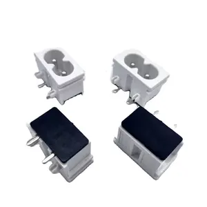 Eight-shaped two-hole 8-shaped AC power socket card plug-in flame retardant electric blanket socket