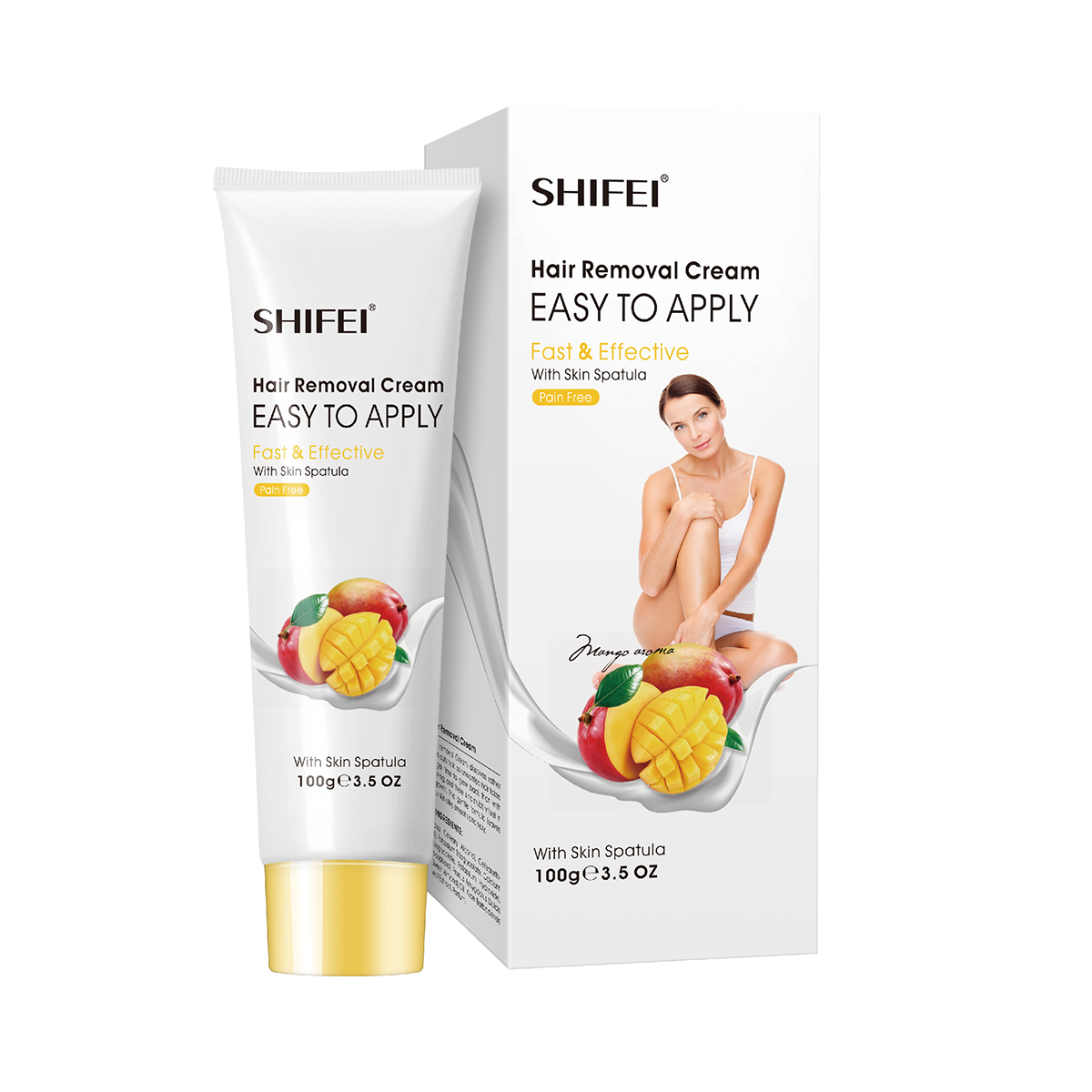 Горячая продажа новейший SF1148 эффективный манго 50 г крем для депиляции тела для удаления волос