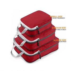 Juego de Cubos de Embalaje en Oferta, Organizador de Equipaje de Viaje de Nailon Grande, Cubo de Compresión para Bolsas - Product Image 2