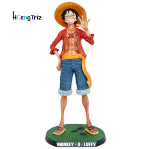 Super gran sonrisa sombrero de paja <span class=keywords><strong>Luffy</strong></span> <span class=keywords><strong>Anime</strong></span> figura de alta calidad 40,5 cm PVC artesanía una pieza animación acción personajes de dibujos animados - Product Image 1