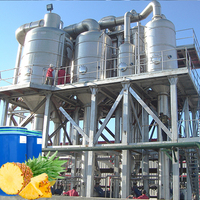 GOFUN Industriële Fruitverwerkings PLC-gestuurde Sapcentrifuge Ananas Sapmachine Installaties SUS 304 RVS