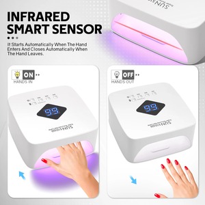 Lampe à ongles UV LED rechargeable avec détection automatique, 30 LED, séchoir à ongles sans fil pour le durcissement du vernis gel, outil de manucure professionnel - Product Image 5