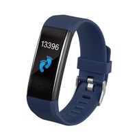 Pulsera Deportiva Inteligente con Monitor de Ritmo Cardíaco, Pantalla a Color, Podómetro, Reloj para Hombres y Mujeres, Rastreador de Actividad Física, Android, IP67, Contesta Llamadas