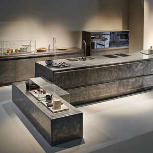 Bán chạy nhất ban đầu thẩm mỹ sang trọng và sang trọng phong cách tủ bếp màu trắng - Product Image 1