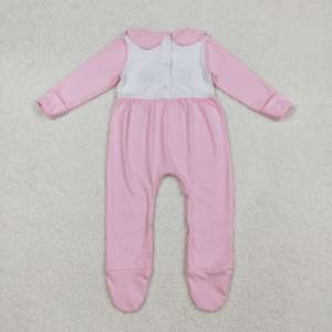 RTS ชุดรอมเปอร์สำหรับเด็กน่ารักปักลายไก่งวงวันขอบคุณพระเจ้าฤดูใบไม้ร่วงฤดูใบไม้ร่วง - Product Image 4