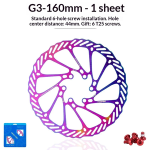 G3 HS1 钢制盘式刹车盘 160/180mm 适用于 BMX 和儿童自行车液压刹车系统 - Product Image 5