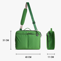 Sac à dos pour ordinateur portable en nylon unisexe, personnalisé, durable, avec doublure en polyester, imperméable, pour voyages, OEM ODM