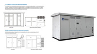 Subestación de Transformadores de Bobinado de Cobre de Tipo Seco/En Aceite con Integración Funcional para Aplicaciones Especiales de Energía en Centros de Datos
