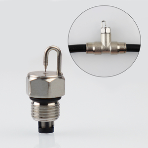 Nuevo Tubo de Filtro de Latón Plateado de 1/8'' con Boquilla de Nebulización de Impacto de Rubí para Sistema de Enfriamiento por Nebulización en Jardines - Product Image 1