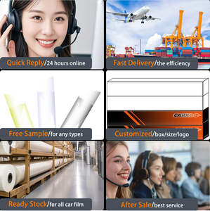 Internet Famous Zha Grey PET Cambio de color Envoltura mate completa para la decoración del cuerpo del automóvil Protección con privacidad y antiarañazos - Product Image 6