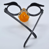 Masque de lunettes en plastique en forme de pénis pour enterrement de vie de garçon ou enterrement de vie de jeune fille, accessoires amusants pour enterrement de vie de garçon