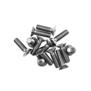 Tornillos de Cabeza Plana con Rosca Fina de Titanio Recubiertos, DIN7991, 3/8-24 X 32, para Fijación Industrial - Product Image 4
