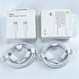 Efficient 60W High Speed 1M Braided <b>USB</b>‑C <b>to</b> <b>USB</b>‑C Fast Charging Universal Type‑C <b>to</b> Type‑C Cord for iPhone15 16 17 Mobile Phone - Product Image 2