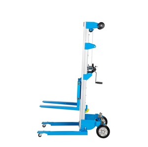 Elevador portátil manual de elevación popular de aluminio y acero de alta calidad de 350lbs para que el operador mueva productos de elevación y descenso - Product Image 3