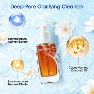 Limpiador Facial Clarificante <span class=keywords><strong>de</strong></span> Poros Profundos con Levadura Orgánica Personalizada, Reafirmante, con Aceite <span class=keywords><strong>de</strong></span> <span class=keywords><strong>Coco</strong></span> y Ácido Hialurónico para Todo Tipo <span class=keywords><strong>de</strong></span> Piel - Product Image 3
