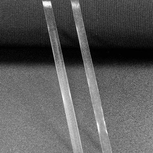 Venta al por mayor de accesorios de traje de baño de alta calidad de 0,8mm de espesor cinta elástica ecológica características bandas de goma transparente Tpu cintas Mylar - Product Image 3