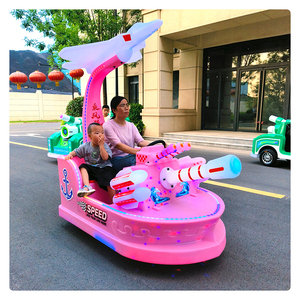 Les nouveaux adultes de voiture d'amusement électrique pour enfants carrés peuvent s'asseoir dans le <span class=keywords><strong>paradis</strong></span> parent-enfant de l'endroit pittoresque de la voiture légère chronométrée - Product Image 5