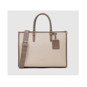 Sac fourre-tout professionnel pour femme en cuir véritable 100% – Collection été-automne avec fermeture éclair et chaînes décoratives pour une touche fiable - Product Image 5