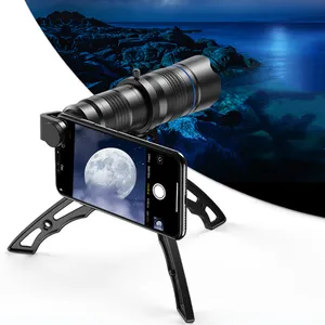 20-20-40x zoom smartphone lens camı optik dijital kamera lensler çift yakınlaştırır teleskop evrensel telefoto telefon kamera lens