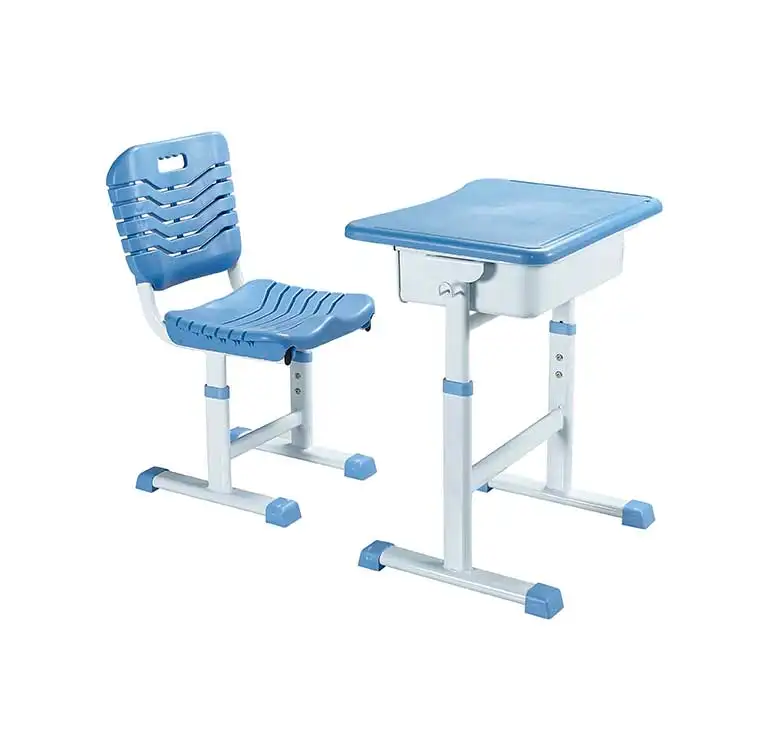 Öğrenci sırası ve sandalye okul mobilyaları yüksek kalite Modern öğrenci sırası sandalye Setadjustable yükseklik