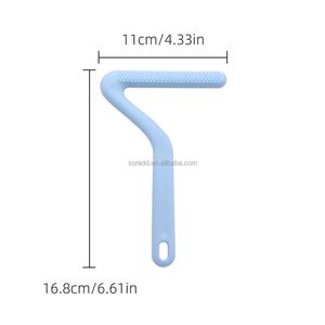 Outil de Retrait des Poils d'Animaux Double Face Grattoir à Tapis pour Enlever les Poils d'Animaux Grattoir à Tapis pour Chat et Chien pour Canapé Tapis Meubles Voiture - Product Image 6