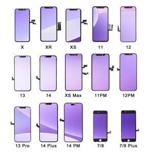 หน้าจอ LCD RJ สำหรับ iPhone 11 12 13 14 PRO MAX 14PLUS 13อะไหล่หน้าจอ LCD ขนาดเล็ก - Product Image 1