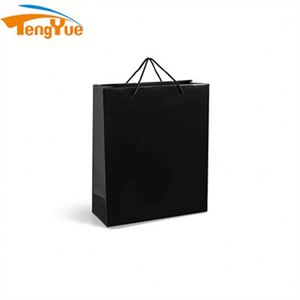 Wholesale Luxury Art Paper Folding Packing Box Ribbon Handle Custom Designed Clothes <strong>Cosmetics</strong> Shopping Gift <strong>Recycled</strong> Materials - Product Image 5