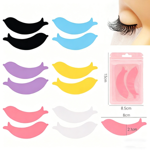 1 Paire de Coussinets en Silicone pour Permanente de Cils et Patchs d'Isolation des Cils Inférieurs Réutilisables à Profil Fin - Product Image 4
