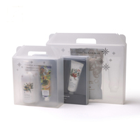 Caja de Embalaje Impresa Personalizada, Bandeja Cosmética para Brochas, Caja de PP, Caja Transparente de Acetato, Plegable