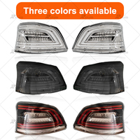 Accessoires Vios Feux arrière à LED Lentille transparente 1 paire Plug & Play 2008-2013