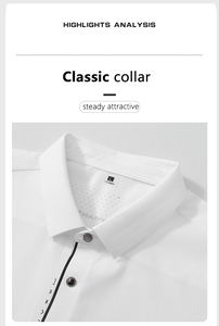 Maglietta di buona qualità in <span class=keywords><strong>cotone</strong></span> <span class=keywords><strong>bianco</strong></span> tinta unita dolcevita di base maschile camicia da Golf traspirante veloce asciutto Polo da uomo - Product Image 2