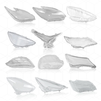 Ventes chaudes de couvercle de phare en verre pour Kia Cerato 2013-2015, couvercle de lentille de phare