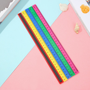 <span class=keywords><strong>Règle</strong></span> magnétique en plastique personnalisé, étiquette droite, Flexible, en or, 15Cm, <span class=keywords><strong>règle</strong></span> pour école de secondaire, diy bricolage - Product Image 4