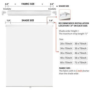 Persianas Enrollables Eléctricas de Tela Opaca Inteligente, Cortinas Enrollables Motorizadas, Gran Venta - Product Image 4