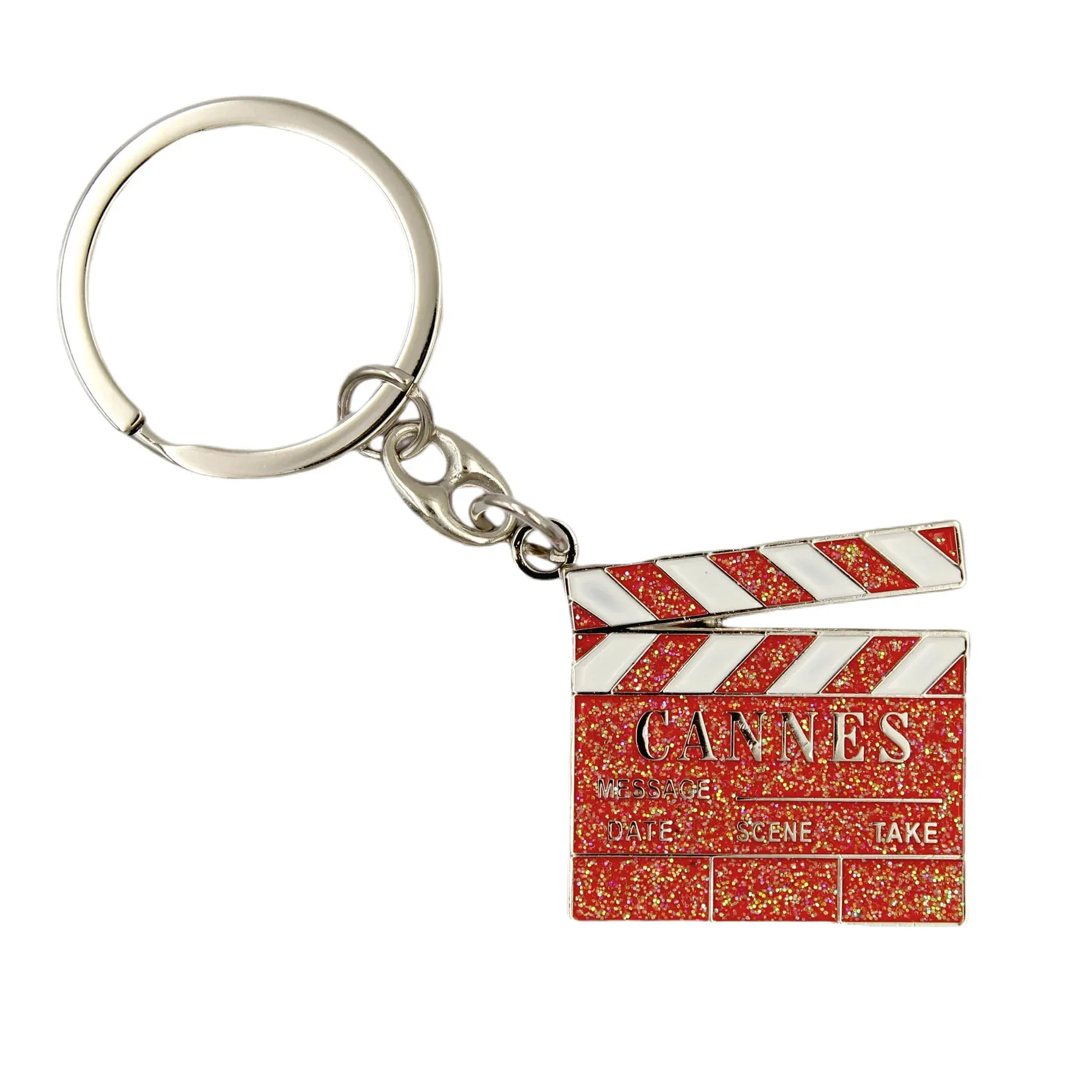 Manufacturers Cheap Custom Color Stainless Steel Metal Keyring Gold Plated 2d 3d Key Chains